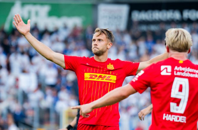 3F Superliga -Ingvartsen betød meget for Harder: Fantastiske kommentarer