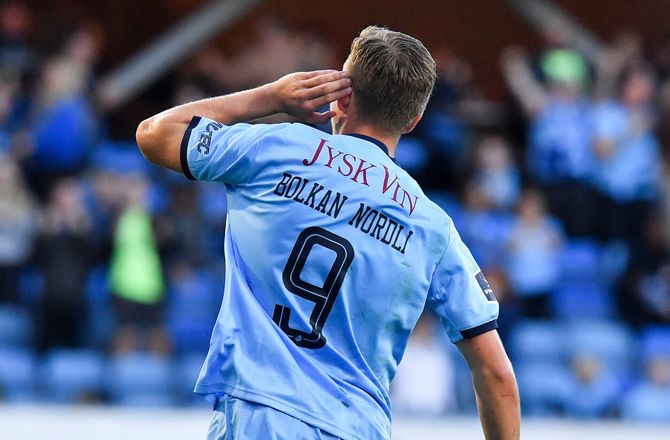 3F Superliga -Brandvarme Simen Nordli er månedens Superliga-spiller