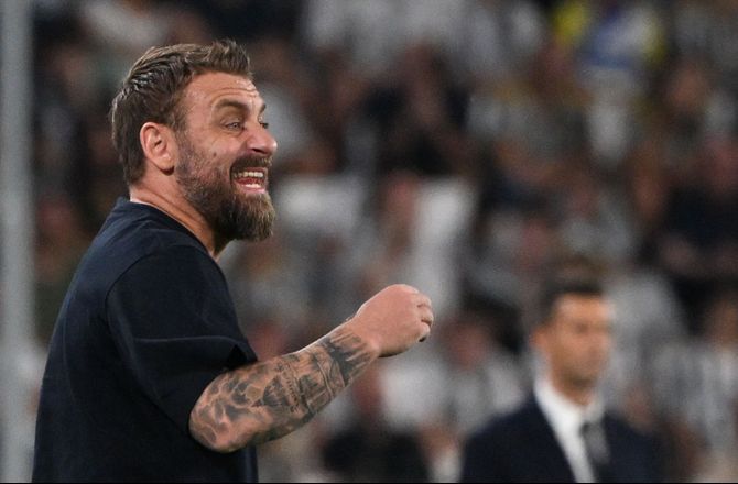 Serie A -Blæst bagover af De Rossi: Ligner en løve