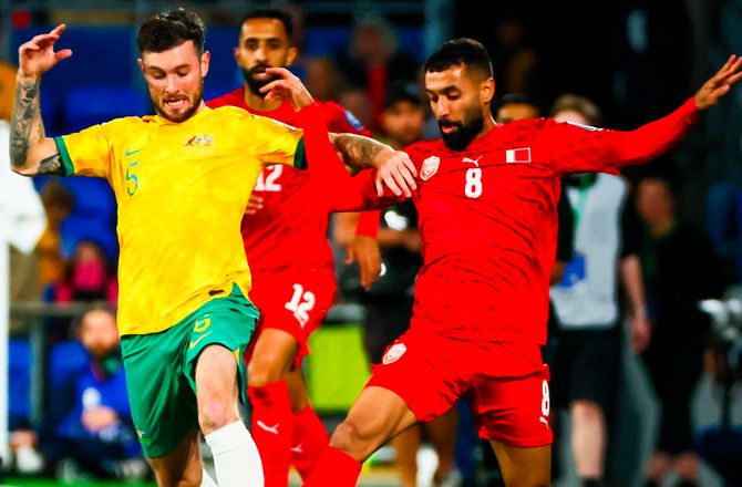 VM kval. AFC -Chok i VM-kval: Australien tabte til Bahrain 