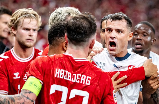 Nations League A -Xhaka i flæsket på Danmark: Det var en katastrofe