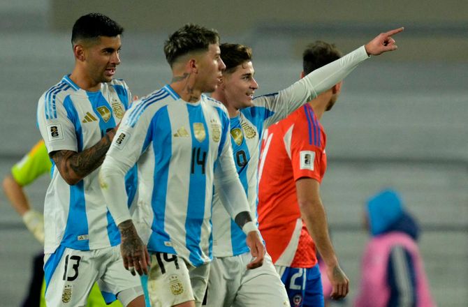 VM kval. CONMEBOL -Argentina fortsatte VM-kursen mod Osorio og co.