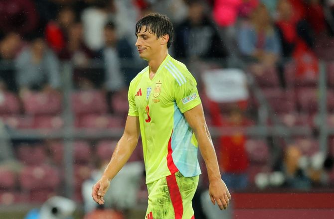 Nations League A -SLUT: Schweiz - Spanien minut for minut