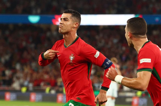 UEFA Nations League A -Portugal har stjernerne med til Nations League-brag