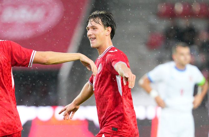 International -Sidste U21-kampe for Bøving: Sigter efter A-landsholdet