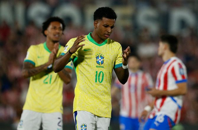 VM -Brasilien føler med Rodrygo