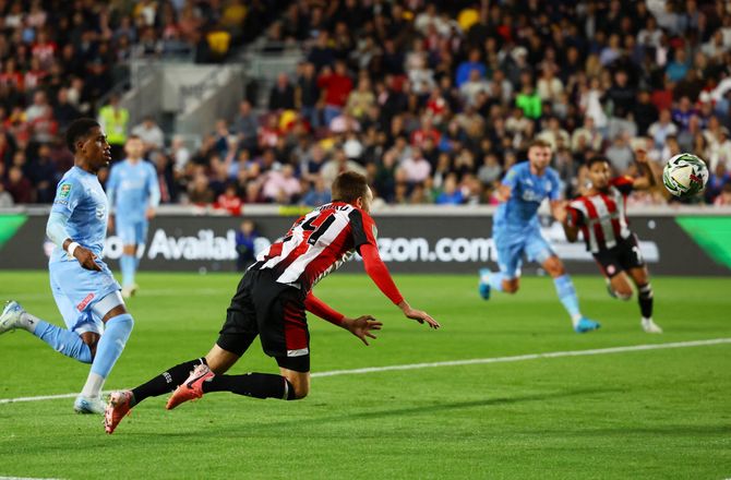 Carabao Cup -Glad Frank: Forventede ikke hovedstødsmål fra Damsgaard