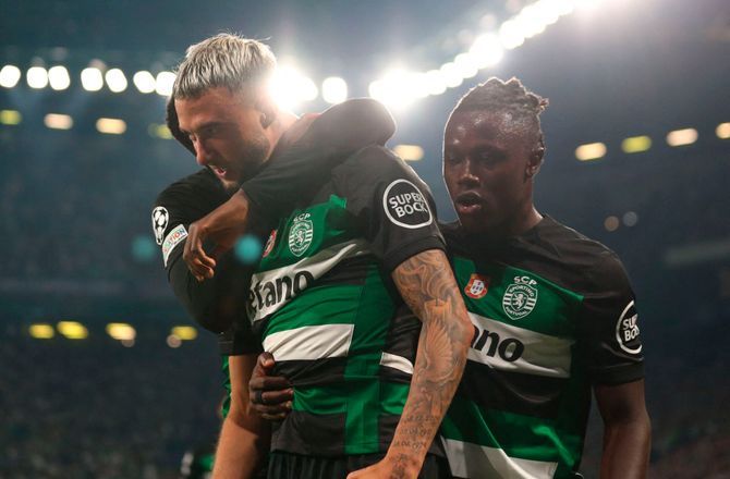 CL -Årets mål? Sporting-stopper med vildt langskud