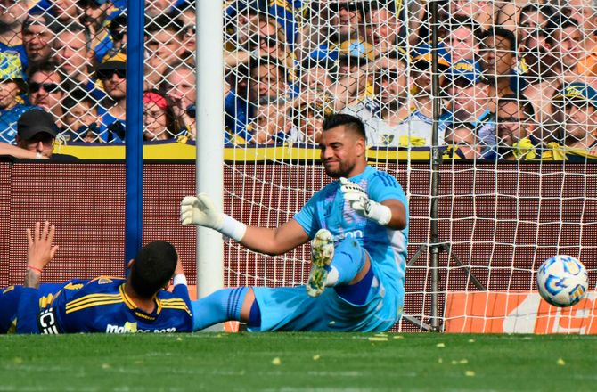 Copa Sudamericana -Boca-keeper i slagsmål med fan: Han svinede mig 