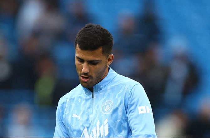 Premier League -City-boost: Rodri er tilbage i træning