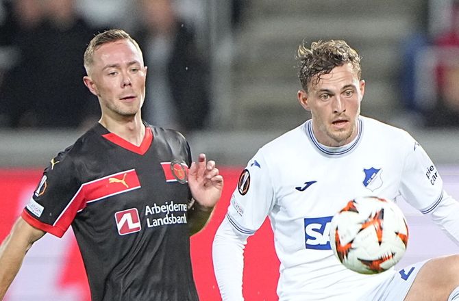 Europa League -FCM-profil var paf: Det så helt sygt ud