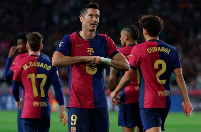 La Liga -Barcelona tromlede videre med smal sejr