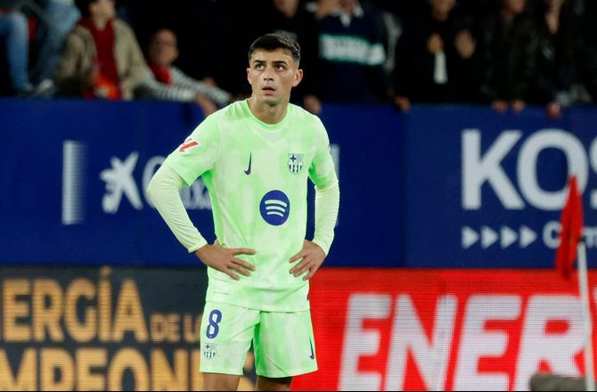 La Liga -Pedri føler sig snydt mod Osasuna: Klart straffespark