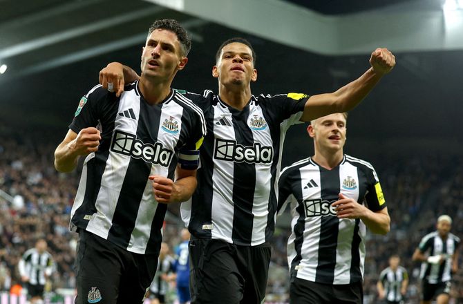 Carabao Cup -Sjælden Osula-start da Newcastle gik videre