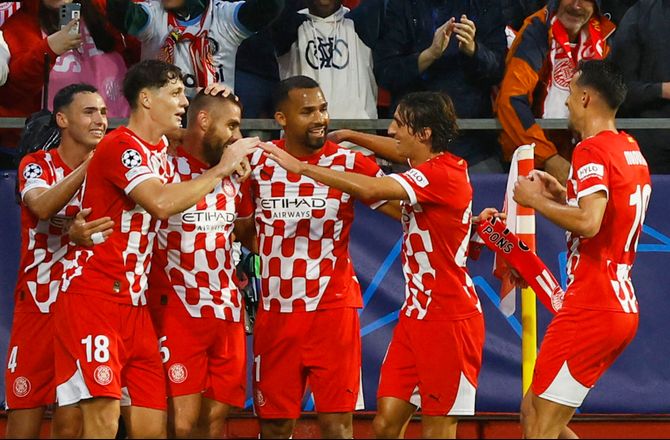 CL -Ekstase i Girona: Stopper scorer historisk CL-mål