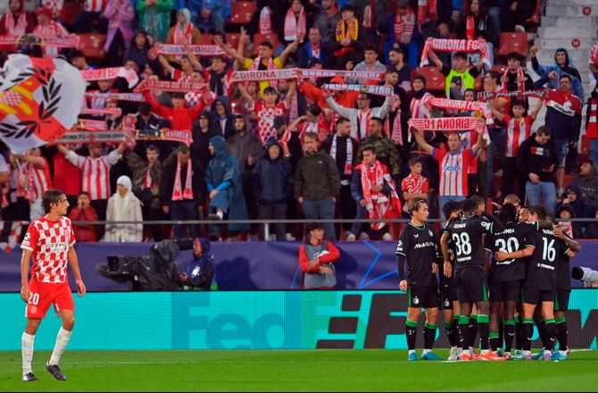 CL -Se her: Girona slår kedelig CL-rekord med nyt selvmål 