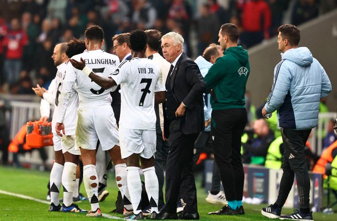 CL -Ancelotti revser sine stjerner: Dårlige i alle aspekter