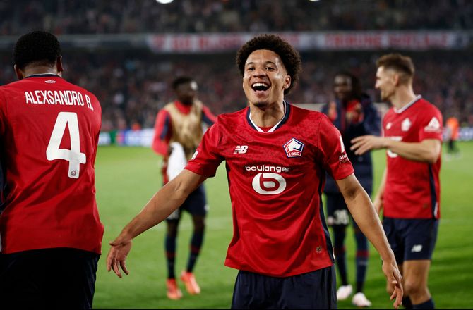 Ligue 1 -Lille-portugiser ramt af skrækskade 