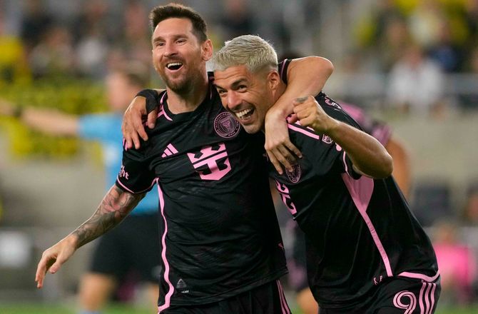 Major League Soccer -Miami-holdkammerat hylder Messi: Han er grineren
