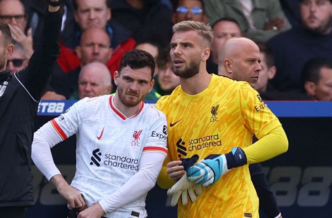 Premier League -Tredjekeeper fik debut i Liverpool-sejr