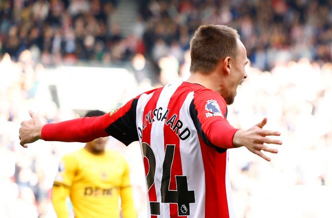 Premier League -Damsgaard-hyldest: På rundens hold i Premier League