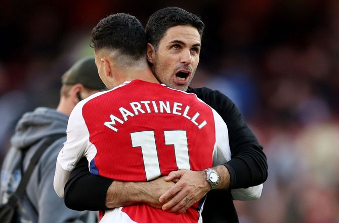 Premier League -Arteta takker rekordsalg: Historien slutter her