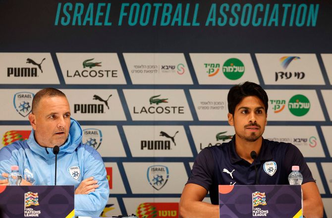 Nations League A -Israel-anfører: Svært at spille fodbold i krigstid