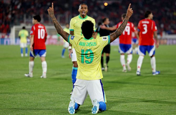 VM kval. CONMEBOL -Brasilien sejrede til sidst - Argentina måtte nøjes