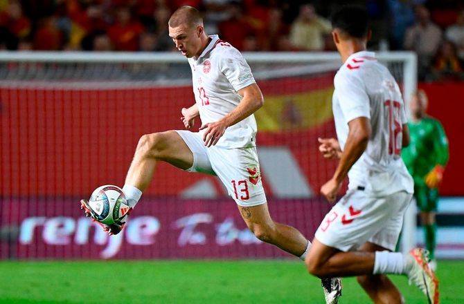 Nations League A -Danmark øjnede point: Spanien vandt fortjent
