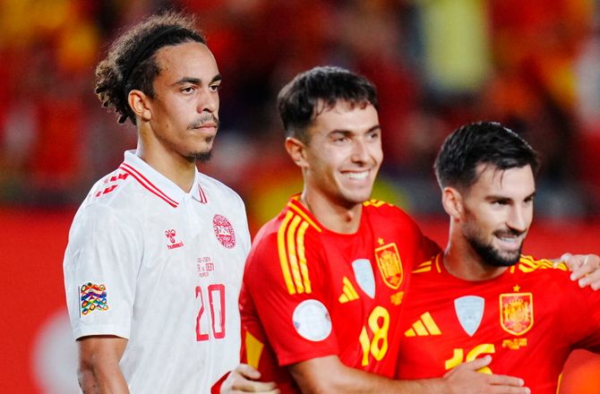Nations League A -Danmark snublede i Spanien