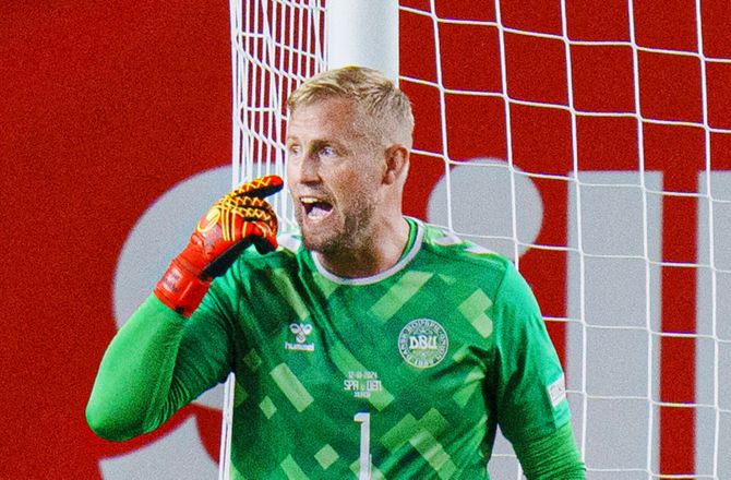 UEFA Nations League A -Schmeichel er anfører mod Portugal