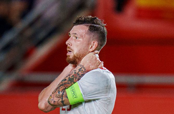 International -Tvivl om Højbjerg: Går kaptajnen glip af Portugal?
