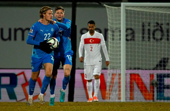 Nations League B -Tidligere Superliga-islændinge scorede forgæves