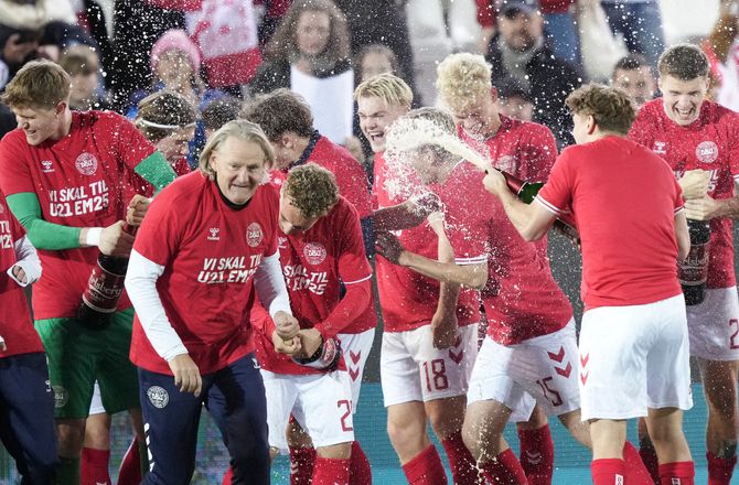 3F Superliga -Tre AGF'ere med i triumf: Sørg for at blive en del truppen