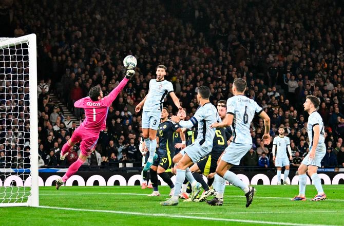 Nations League A -41-årig holdt nullet mod Portugal: Meget vigtigt for os