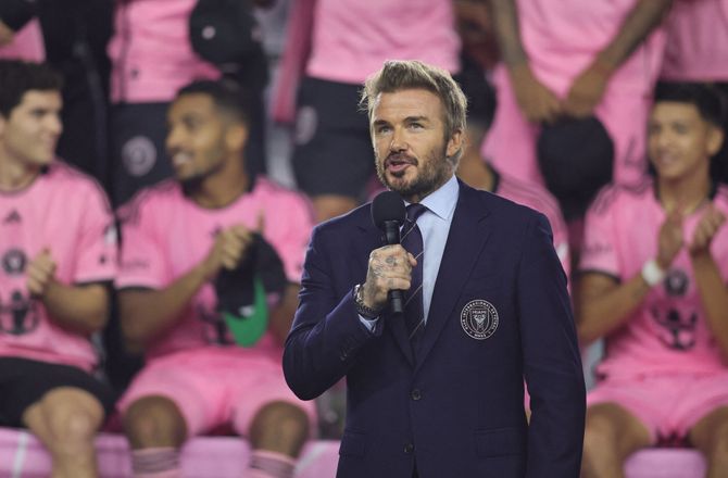 Major League Soccer -Beckham: Jeg har beundret de Paul i mange år