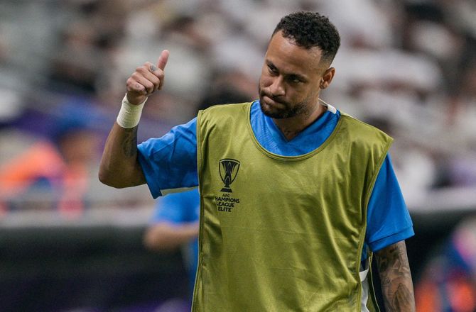 AFC Champions League -Nye problemer: Neymar måtte forlade banen