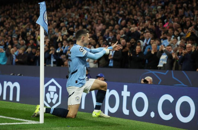 Champions League -For alvor tilbage: Foden passerer Vindahl med lynscoring