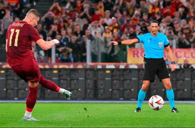 Europa League -Artem Dovbyk sænkede sine landsmænd 