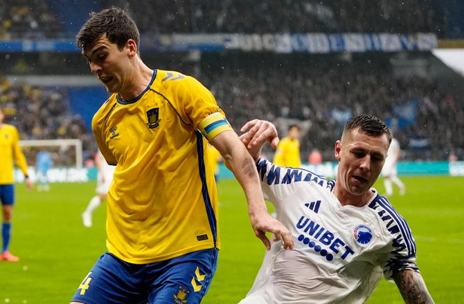 3F Superliga -Mellemfornøjet Brøndby-kaptajn: Langt bedre for FCK