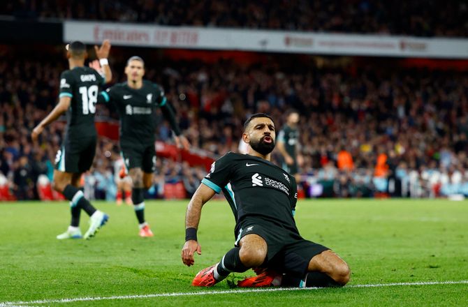 Premier League -Arsenal måtte nøjes i topkamp mod Liverpool