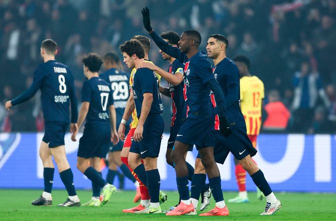 Coupe de France -Fiaskoen lurede - PSG kæmpede sig forbi miniput