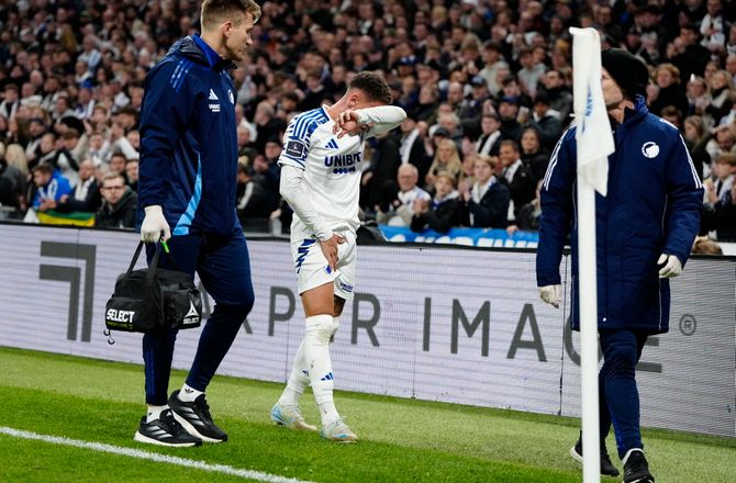 Conference League -FCK må undvære skadet Robert Silva