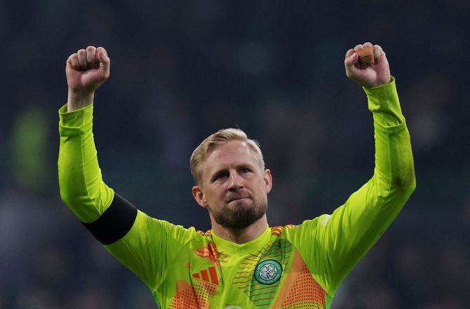 Champions League -Schmeichel imponerer Hart: Han var exceptionel