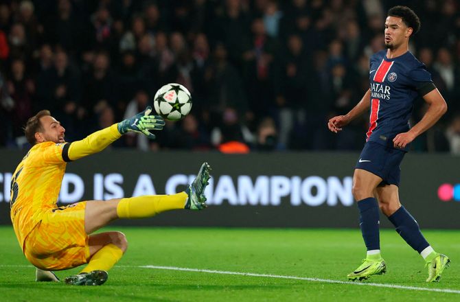 Champions League -Se her: PSG-guldfugl udnytter kæmpe brøler