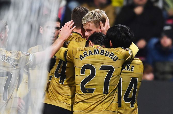 Europa League -Oskarsson nettede i Real Sociedad-skuffelse