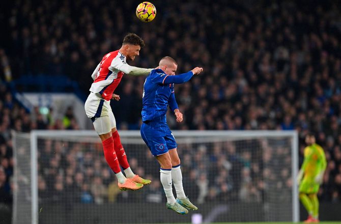 Premier League -Arsenal og Chelsea delte i underholdende London-derby