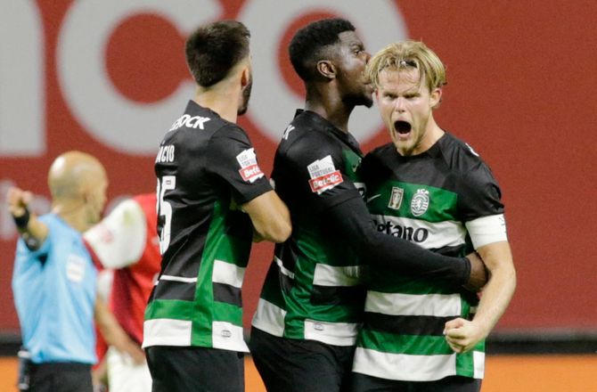 Primeira Liga -Vilde scener: Harder og Hjulmand reddede Amorim