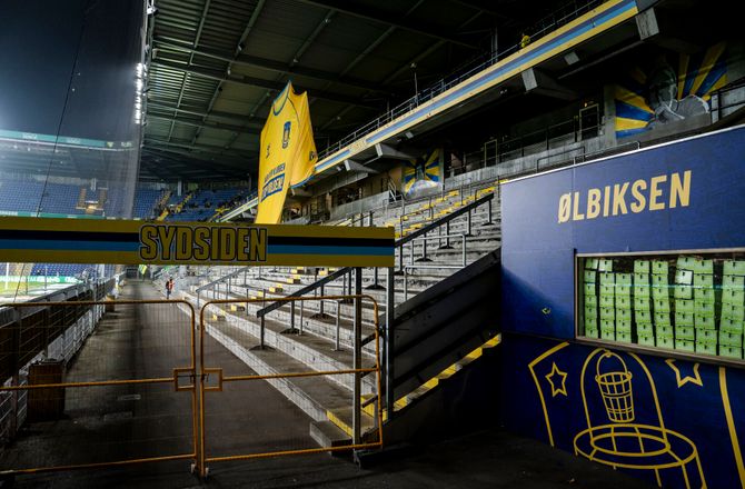 Oddset Pokalen -Svækket Brøndby Stadion: Det gør jo en forskel