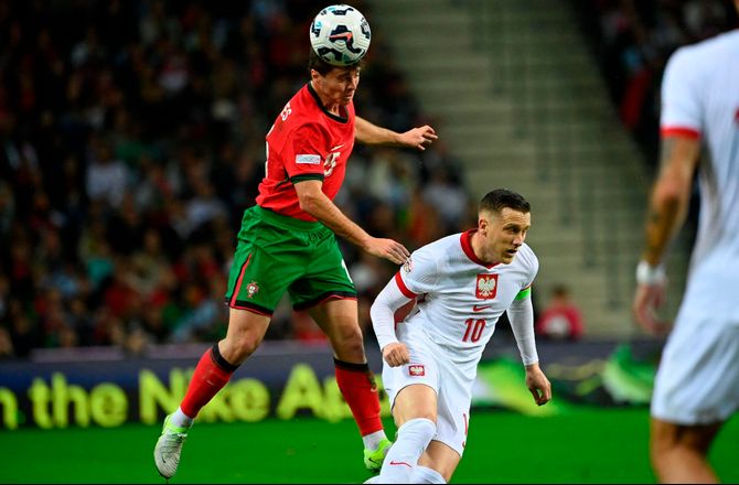 UEFA Nations League A -Kritiseres for Ronaldo-billede: Skulle jeg gemme mig i hjørnet?